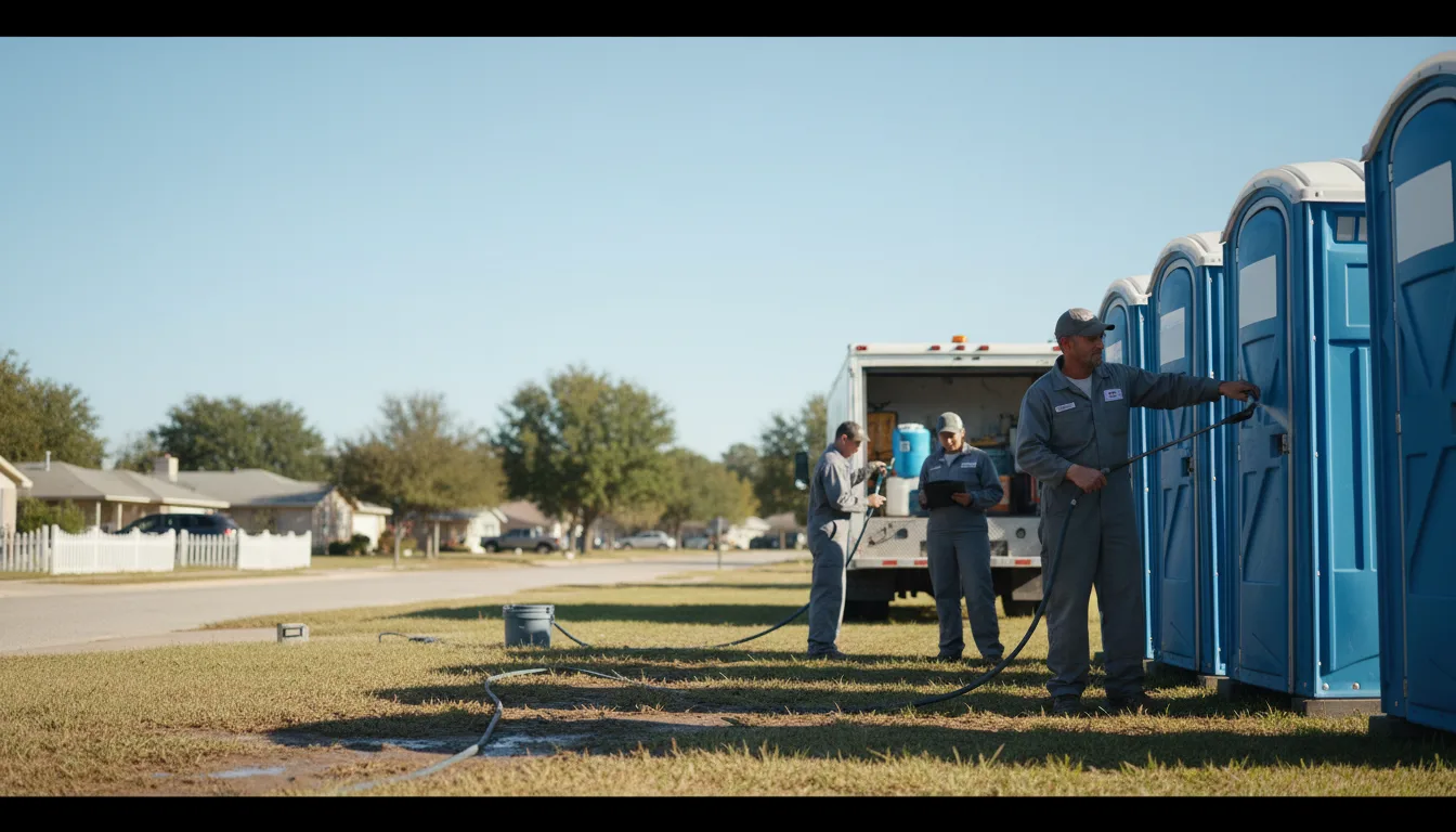 Long-Term Portable Toilet Rental in Morristown, IN near me